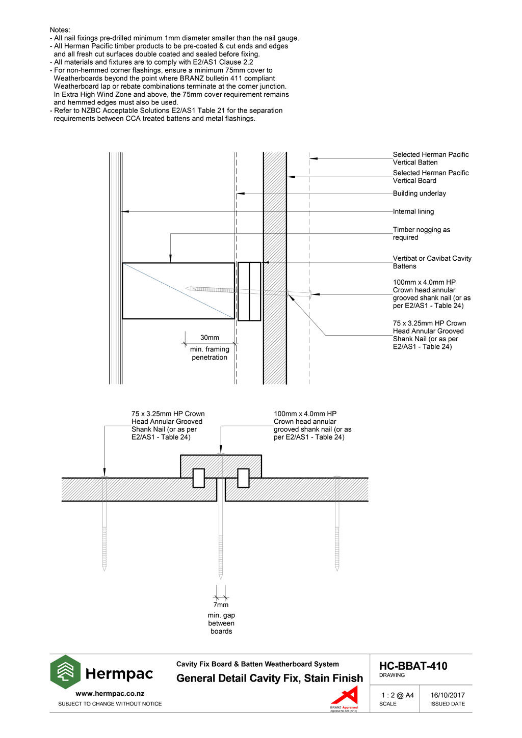 Hermpac Limited | Construction Drawings