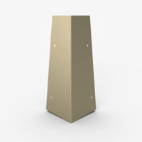 Etch Primed 200mm Corner Soaker