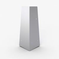Stainless Steel 200mm Corner Soaker