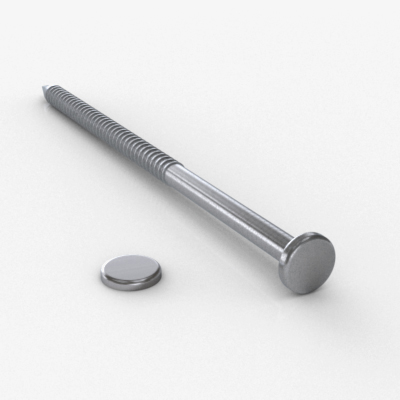 Stainless Steel Flat Head