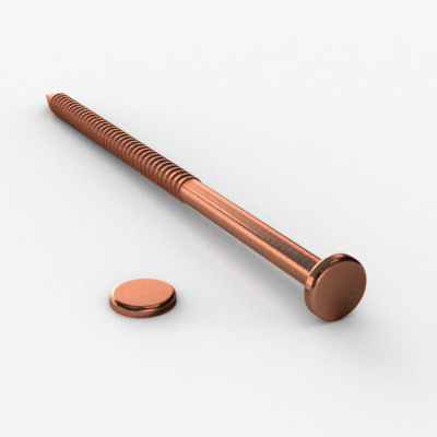 Silicon Bronze Flat Head