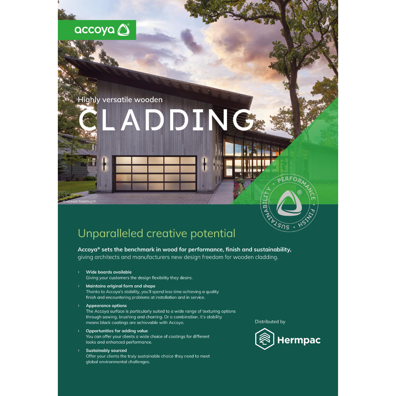 Accoya - Weatherboards