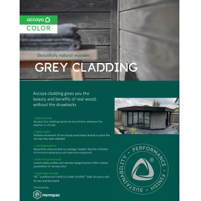 Accoya Grey Weatherboards