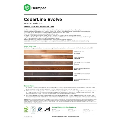 CedarLine Evolve Information
